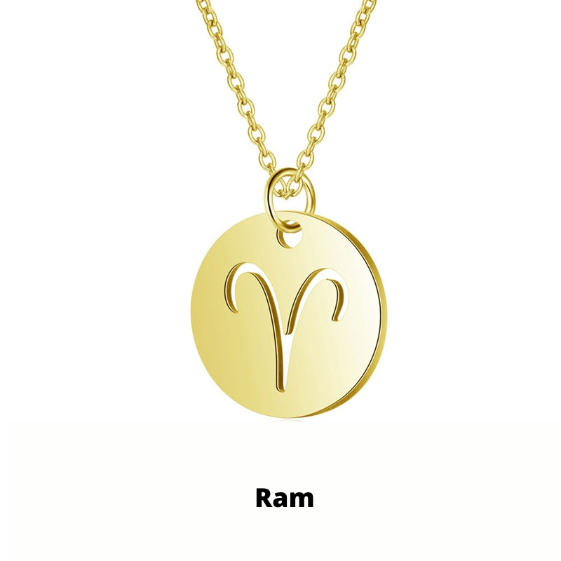 Zodiac Necklace | Bærekraftig rustfritt stål, forblir strålende! Luvikno