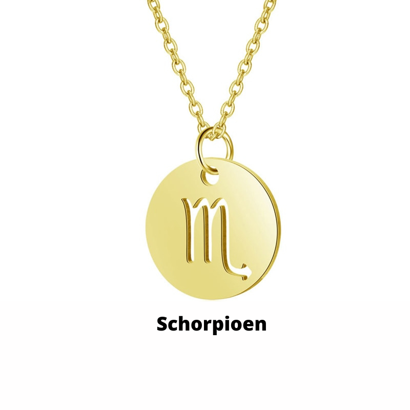 Zodiac Necklace | Bærekraftig rustfritt stål, forblir strålende! Luvikno