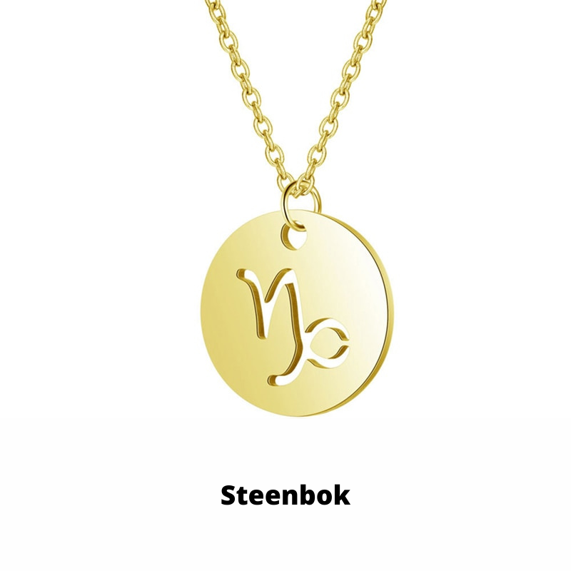 Zodiac Necklace | Bærekraftig rustfritt stål, forblir strålende! Luvikno