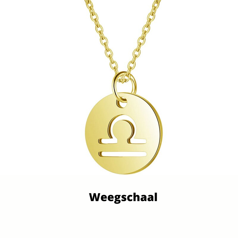 Zodiac Necklace | Bærekraftig rustfritt stål, forblir strålende! Luvikno