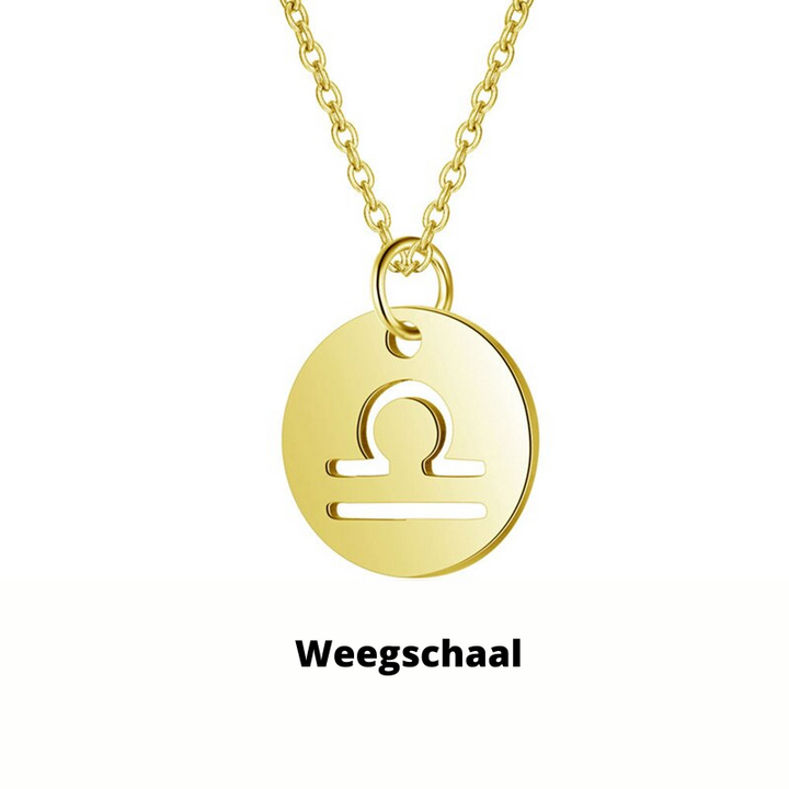 Zodiac Necklace | Bærekraftig rustfritt stål, forblir strålende! Luvikno