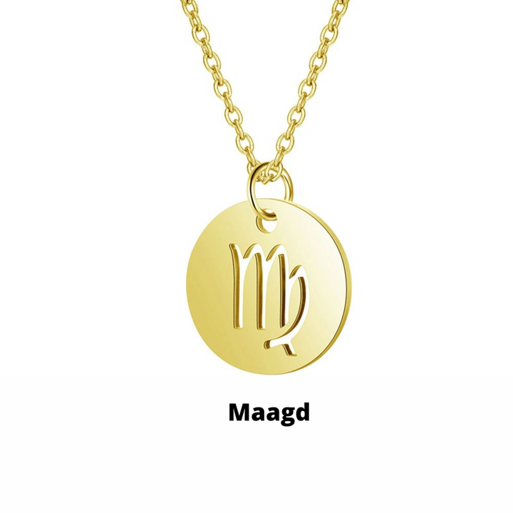 Zodiac Necklace | Bærekraftig rustfritt stål, forblir strålende! Luvikno