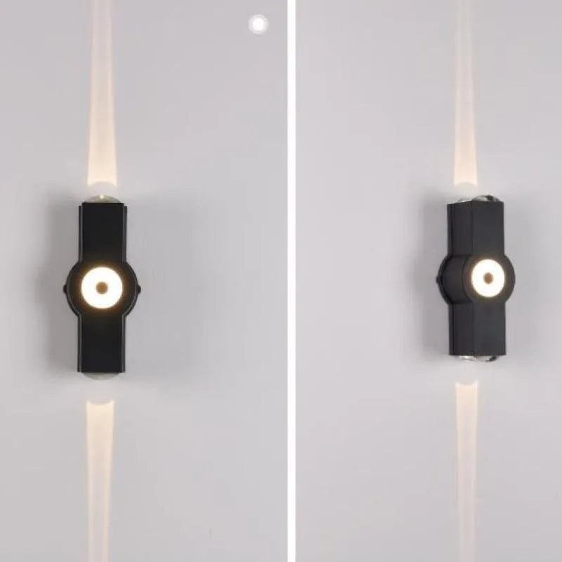Vegglampe Moderne Akryl Utendørs LED-lampe Luvikno
