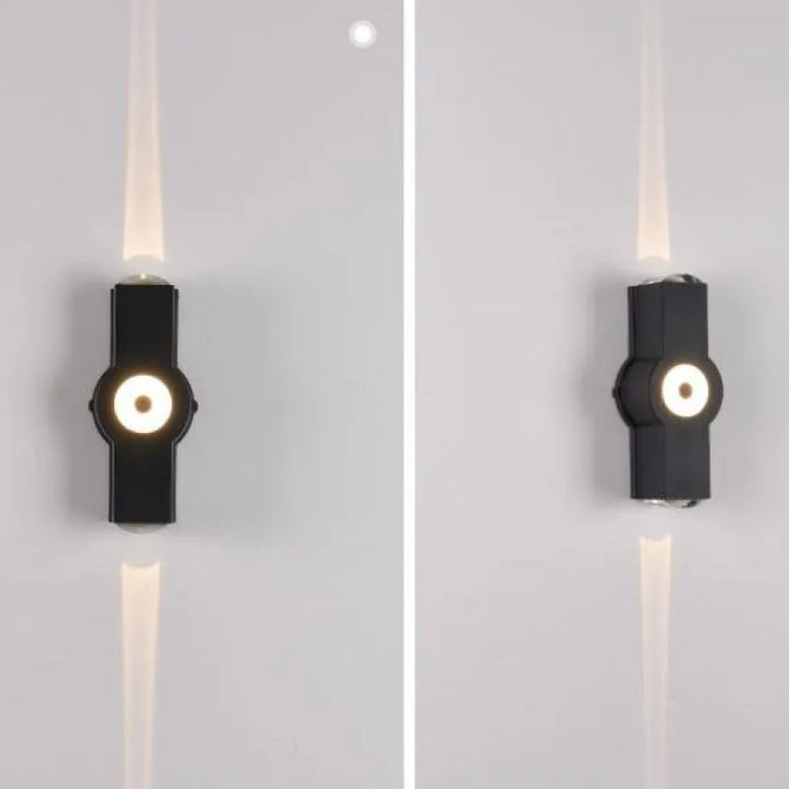Vegglampe Moderne Akryl Utendørs LED-lampe Luvikno