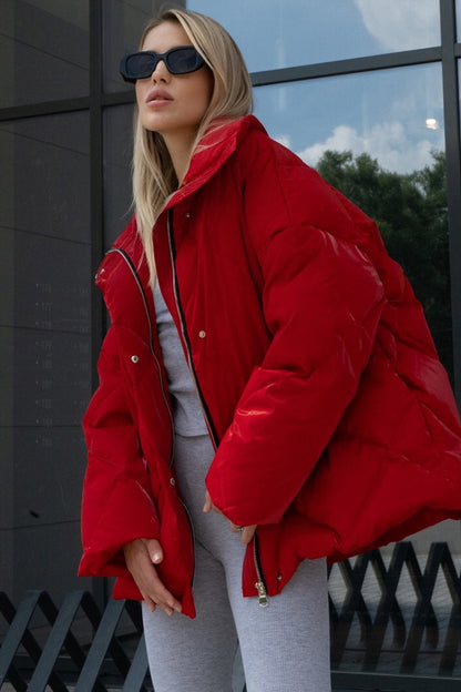 Luvik | istuu tyylikäs tikkikangas takki