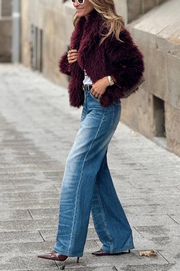 Luvik | Fuksia Hue Fleecetakki