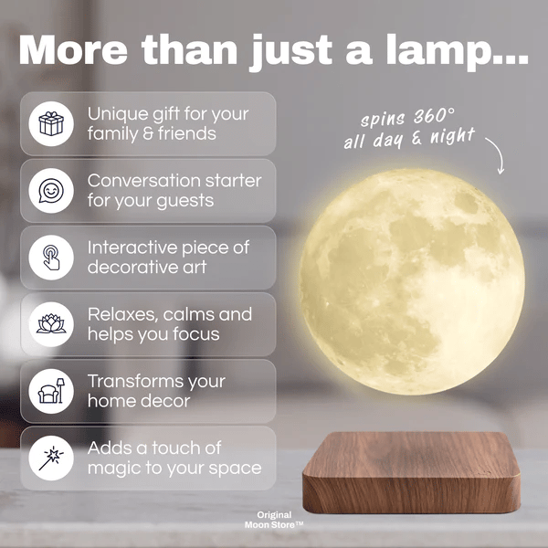 MoonGlow – Forvandl umiddelbart ethvert rom til en beroligende oase Luvikno