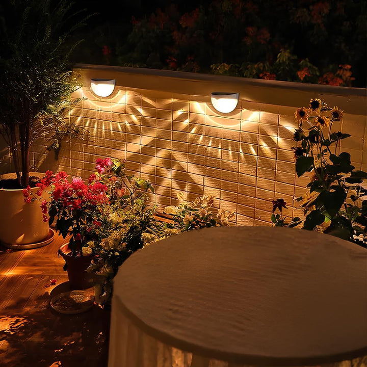 Solar Step Wall Light | Luvikno