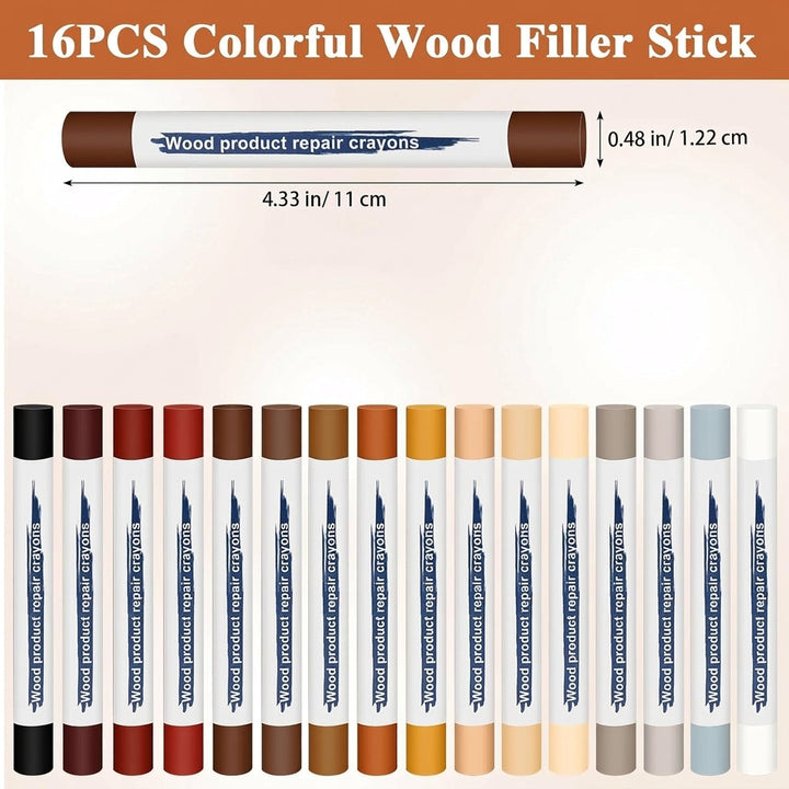 TimberTint™ Tre Reparasjonsmarker Sett | Luvikno