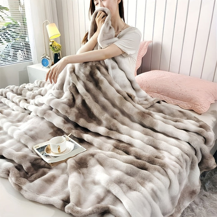 SnuggleFleece – Luksusmyk teppe for alle sesonger Luvikno