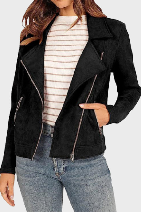 Luvik | Nukka Cropped Bikerjakke