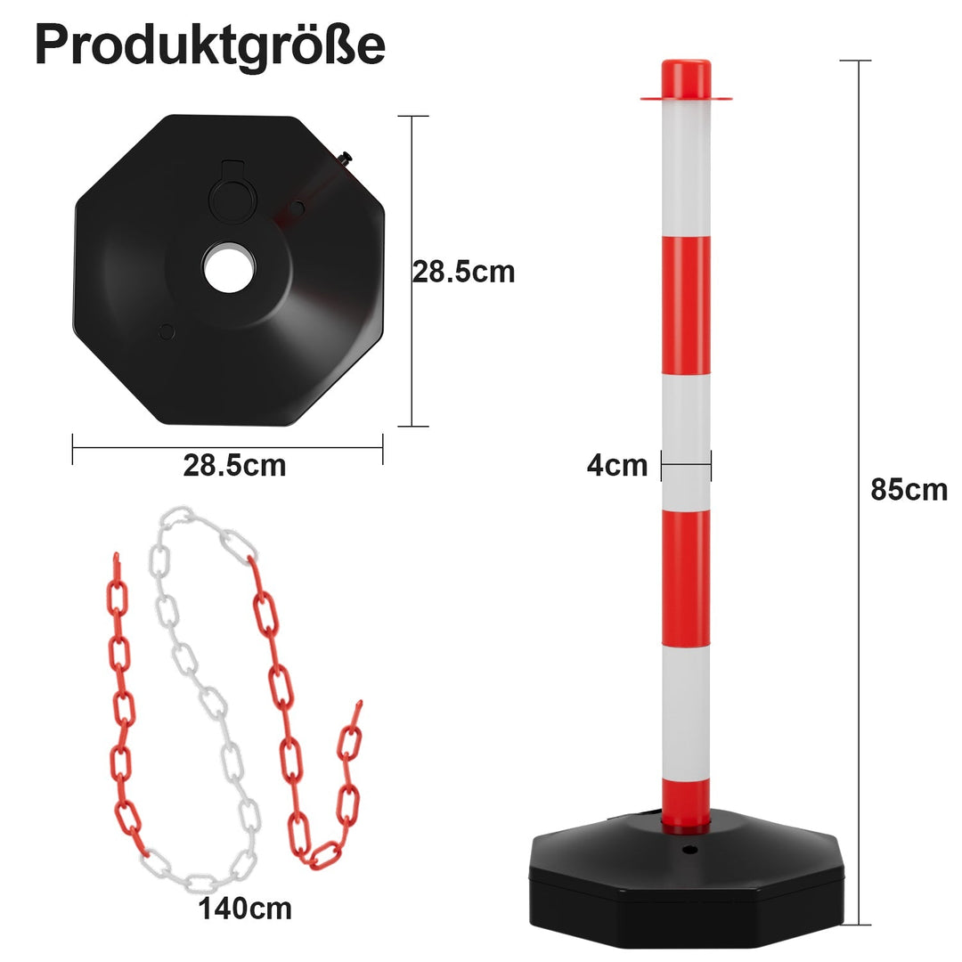 Barrier post chain post with chain length 1.4 m | Luvikno