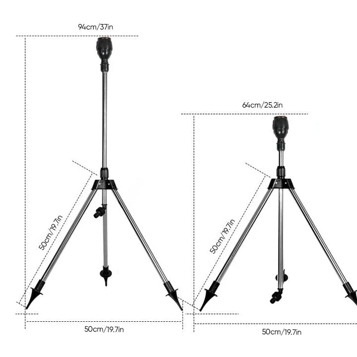 Automatisk roterende stativsprinkler | Luvikno