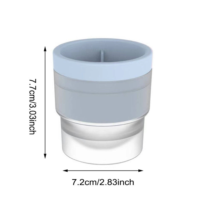 Silicone Stable Sirkulær Is Hockey Ball Maker Mold | Luvikno