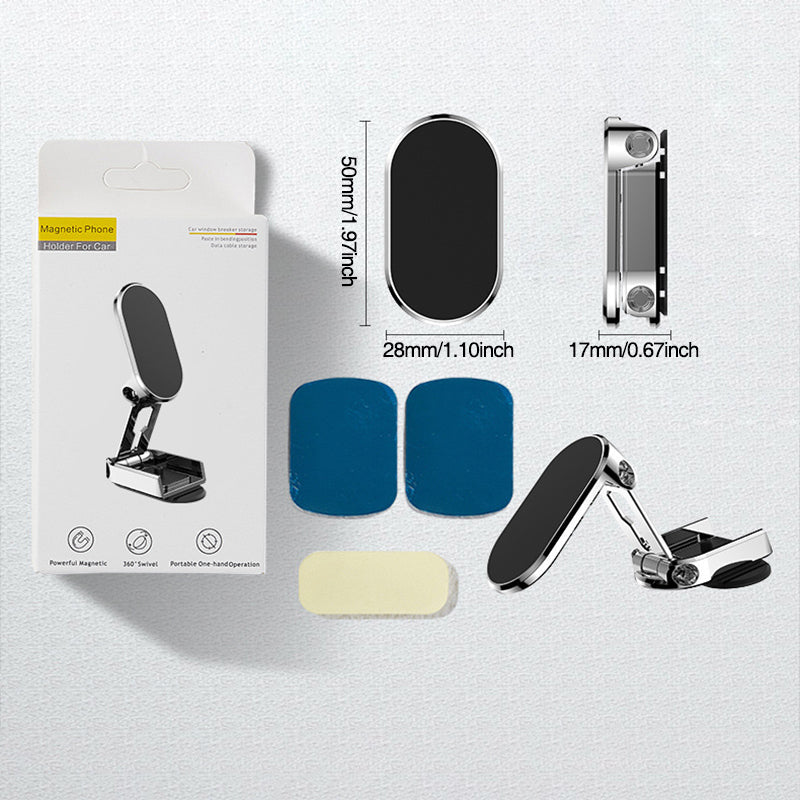 Sammenleggbar metall bil telefonholder | Luvikno
