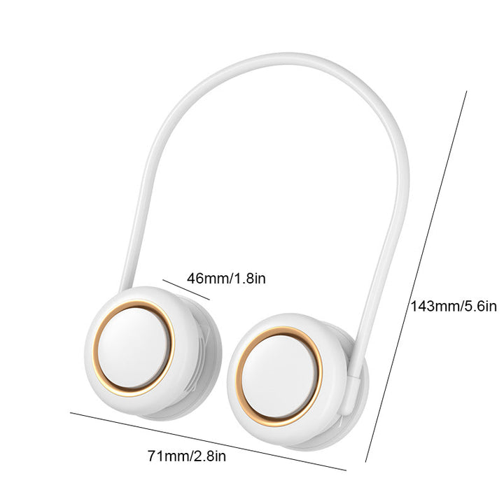 Sammenleggbart USB Mini Bærbar Nakkeventilator | Luvikno