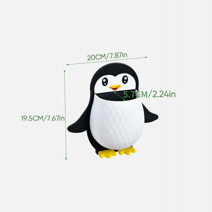 Pingvinformet veggmontert telefonholder | Luvikno