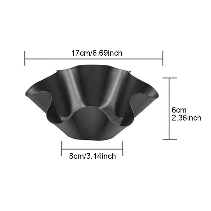 Petal Formet Karbonstål Baking Bowl | Luvikno