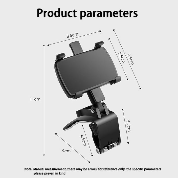 Multifunksjonell Bil Dashbord Mobiltelefonholder | Luvikno