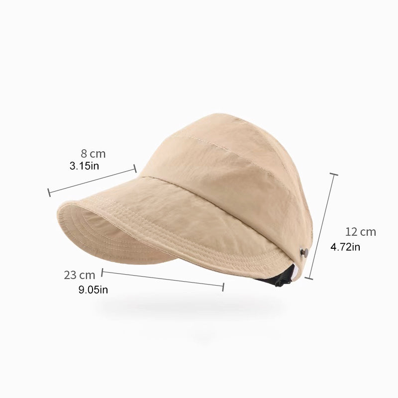 Utendørs UV-beskyttelse Hollow-Top Solhatt | Luvikno