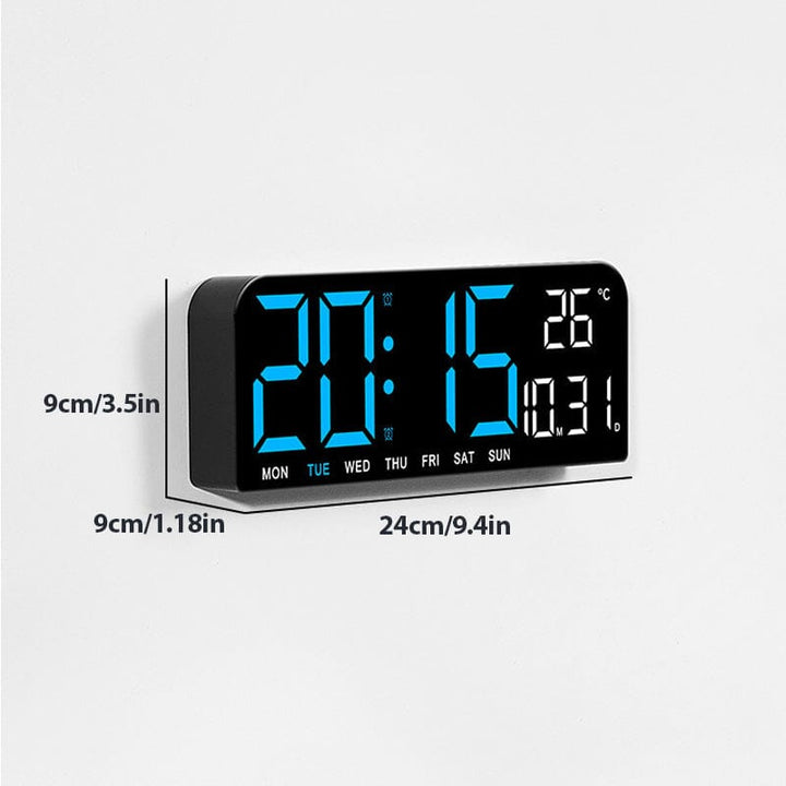 LED Digital Vekkerklok | Luvikno