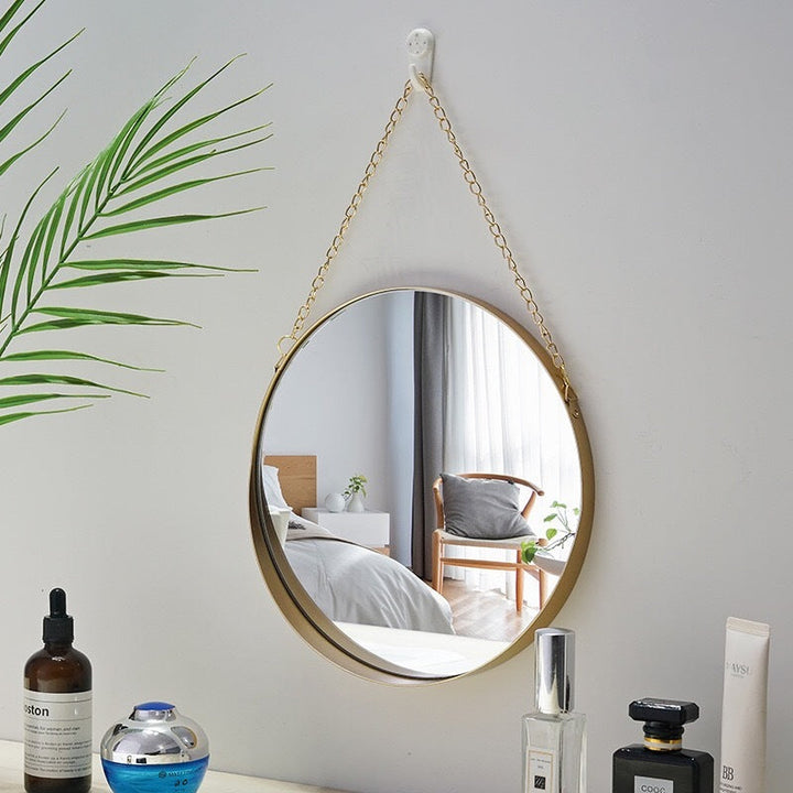 Metal Smidd Jern Badkamer Veggspeil | Luvikno
