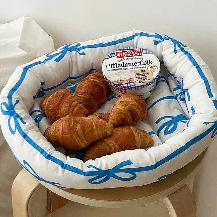 Ribbon Stripe Basket | Luvikno