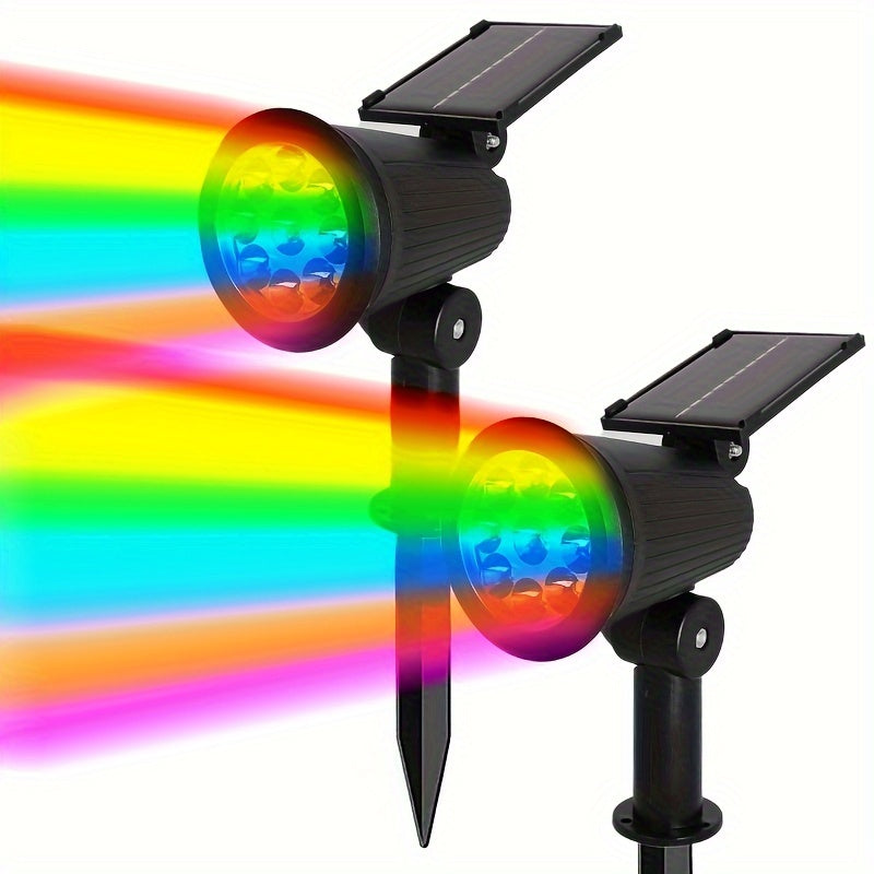 SolarLuxe Spotlight - Bærekraftig 9LED Hagebelysning | Luvikno
