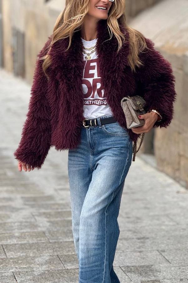 Luvik | Fuksia Hue Fleecetakki