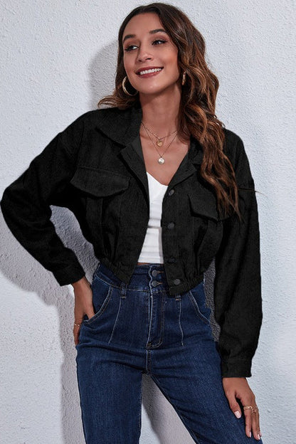 Luvik | Vyötärö Corduroy Takki