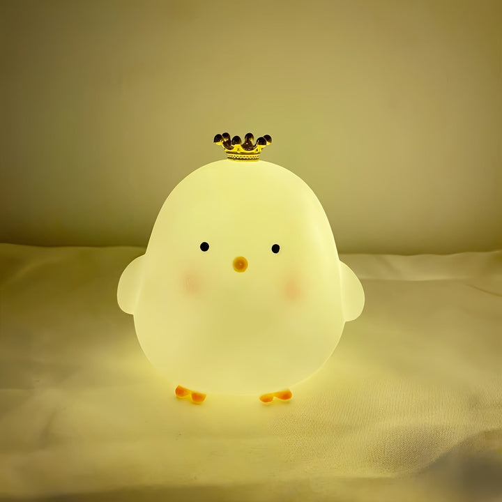 LumiKuiken - Elegant LED Bordlampe med Sunt Lys Luvikno