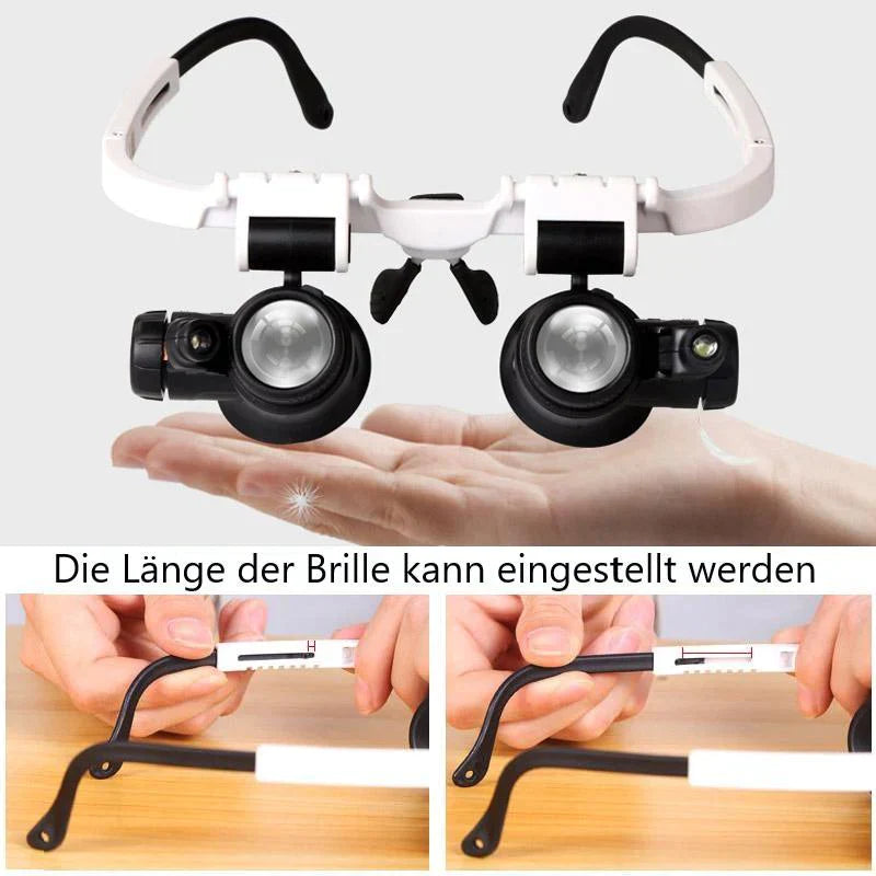 LED Glasses Forstørrelsesglass | Luvikno