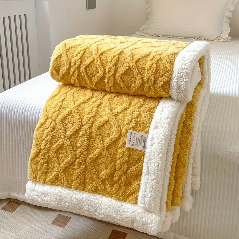 Luvikno | Stilig Vendbar Fleece Teppe for Ultimat Komfort og Varme