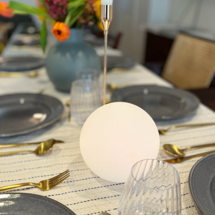 Luvikno | LED Trådlampe - Oppladbar Moderne Lysarmatur for Hjem, Kontor og Nattbord Bruk