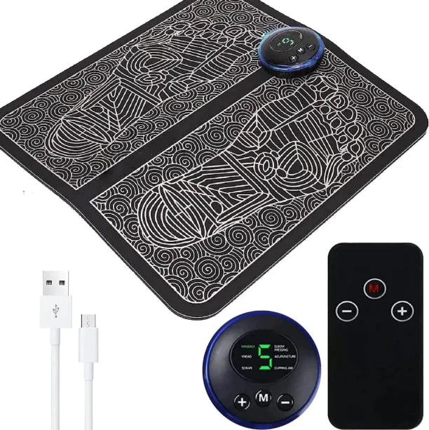 ELEVATE EMS Neuropati Mat | Lindrer Smerte, Forbedrer Sirkulasjon og Dyp Avslapning | Luvikno