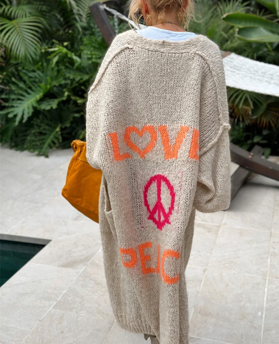 Luvik | Love and peace-takki