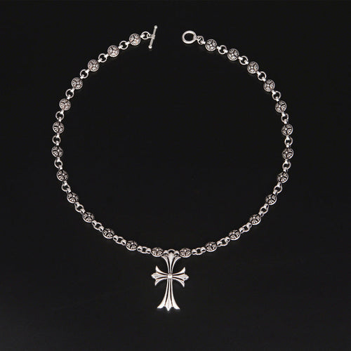 Luvikno | Gothic Cross Pendant Necklace