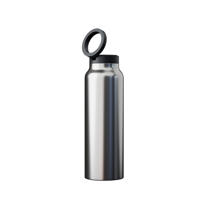 HydroSnap - Slim Waterflaske med Magnetisk Festing Luvikno