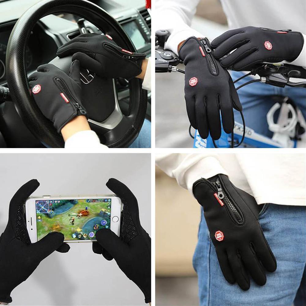 Luvikno | Premium varme vind- og vanntette touchscreen hansker unisex