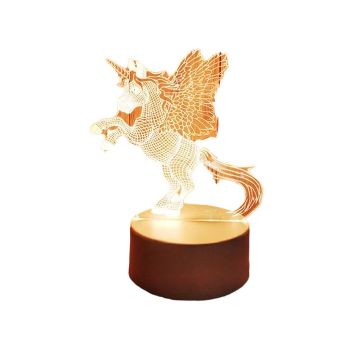 3D Nattlys Usb Luvikno