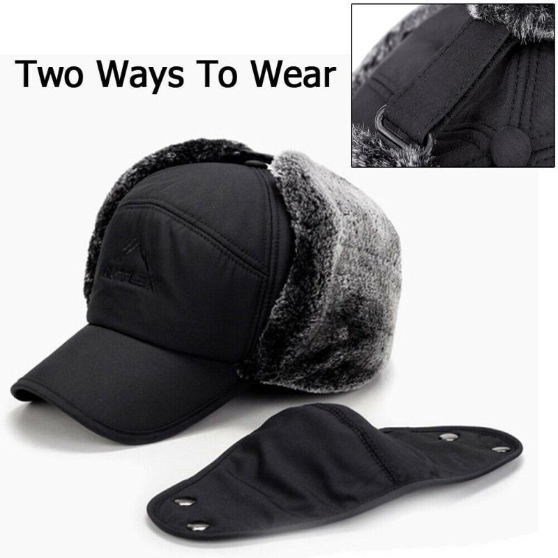 Luvikno | Unisex vindproof & varm & ørebeskyttelse & ansiktsbeskyttelse hatt