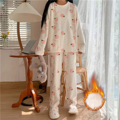 Luvik | Fleece Mukavuus Pyjama - Söpsö, Lämmin ja Mukava 7 Trendikkäässä Vaihtoehdossa