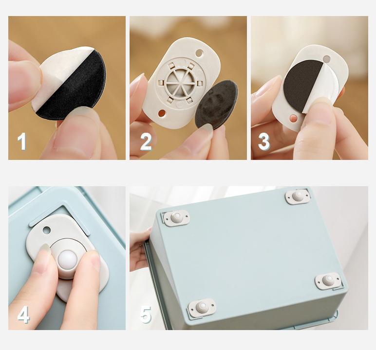 Universell Pulley Type Krage (4 stk) | Luvikno