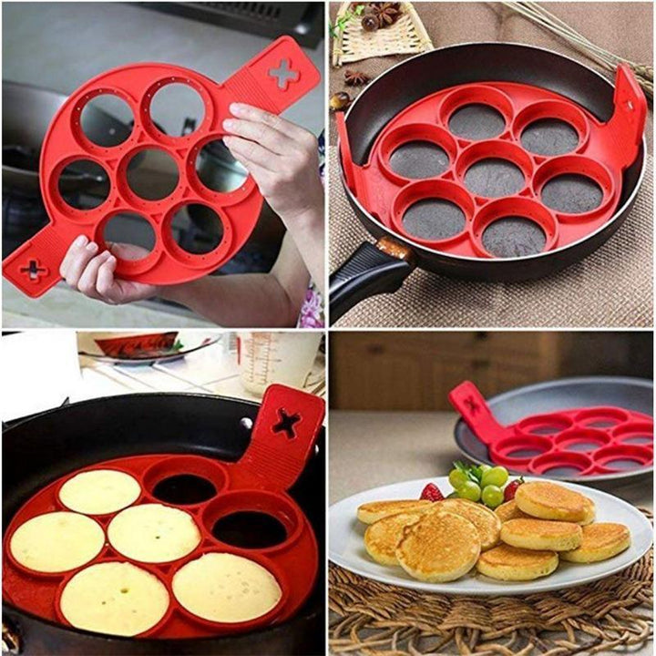 Non-stick silikon pannekakeform ring | Luvikno