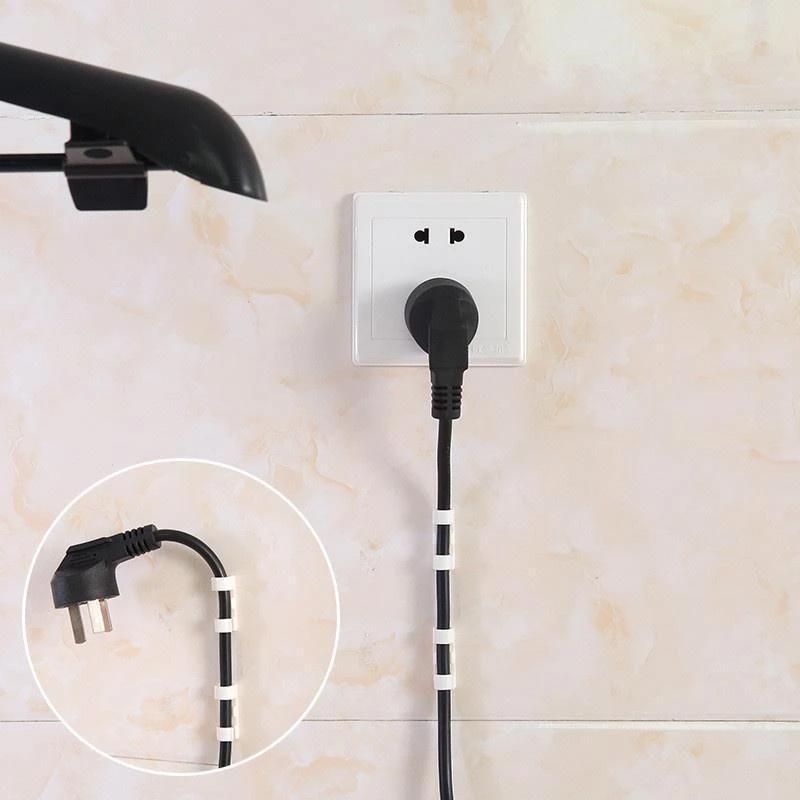 Selvheftende Wire/Kabel Klips i Plast | Luvikno