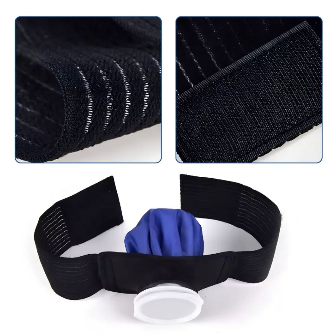 ThermoRelief | Gjenbrukbar Is-pakke – Varm- og Kaldterapi – Isolerende Holdbart Design – Målrettet Skadeterapi for Sport & Rehabilitering Luvikno