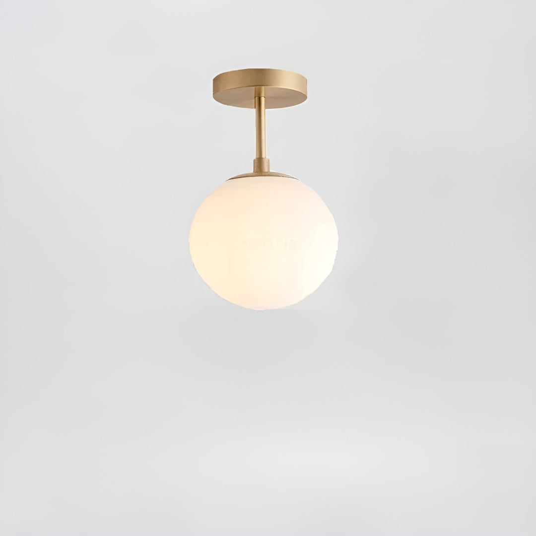 LED taklampe laget av glass – Nordisk design | For stue & soverom | Luvikno