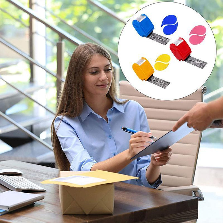 Identitets tyveri beskyttelse personvern segl roller stempel | Luvikno