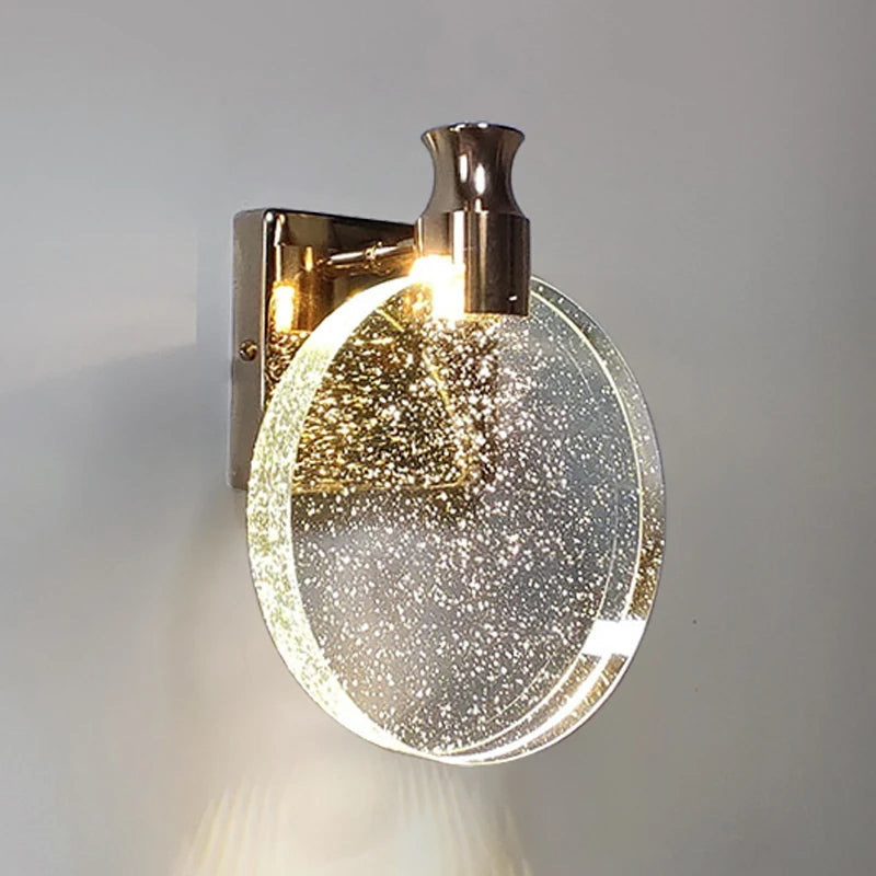 Luvikno | LED Vegglampe CircuLux | Rund Design | Mykt Lys | 13–16 cm Ø
