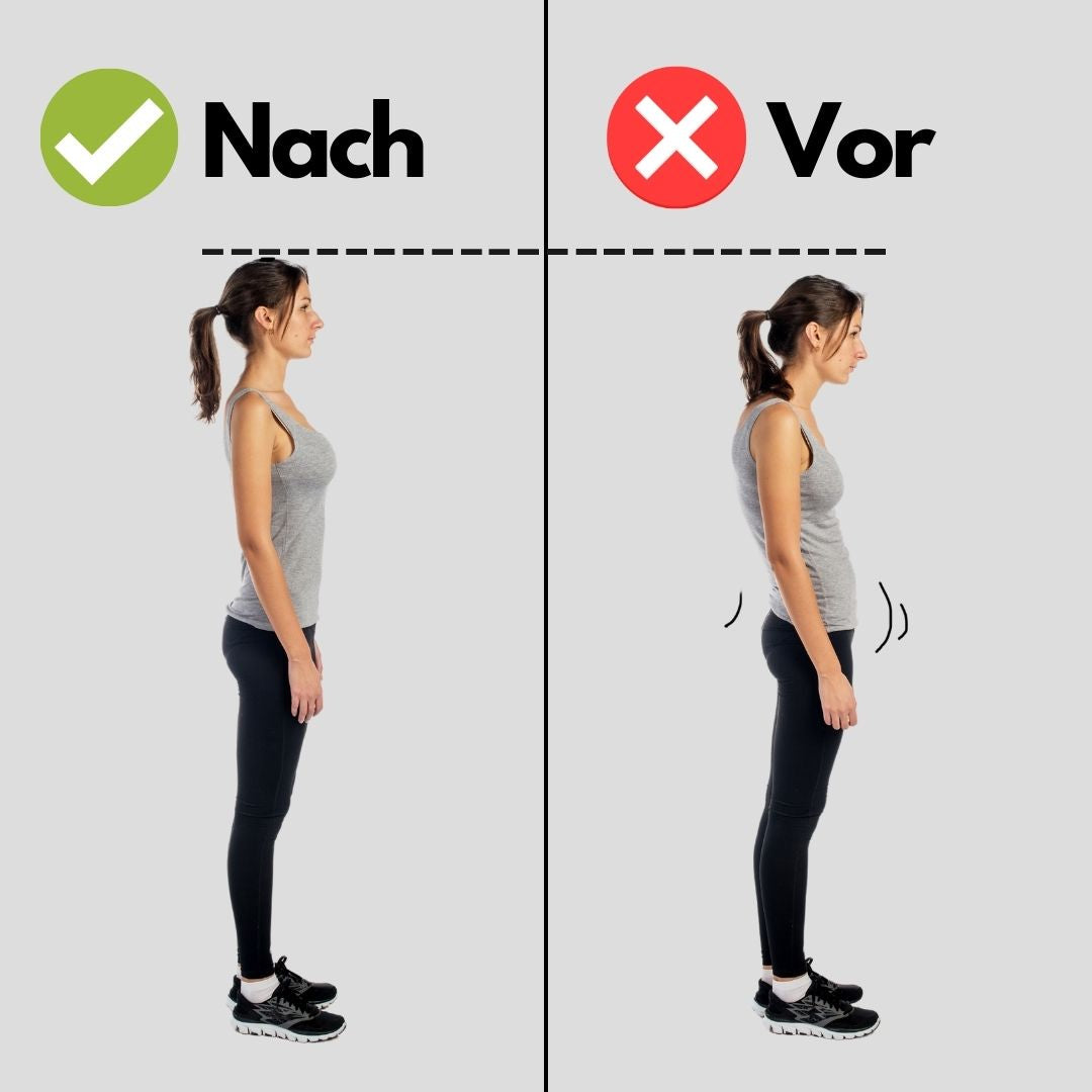 HealthPost 3-i-1 Ryggholdningskorrigerer | Justerbar Ryggstøtte for Kontor, Sport & Hverdag | Øvre & Nedre Rygg | Luvikno